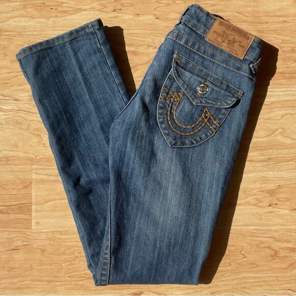Vintage |True Religion| Low-Rise Billy Big T Woman’s Jeans - Picture 2 of 13